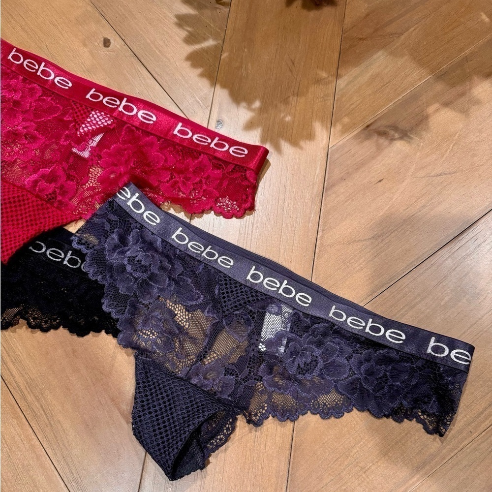 Three Pack of bebe intimates - Picture 3 of 4
